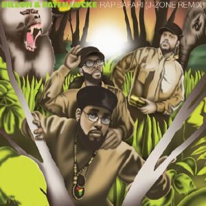 7" single by Dillon & Paten Locke on AE Productions with a sleeve based on The Jungle Brothers Straight Out The Jungle album