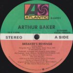 Arthur Baker - Breaker's Revenge side A label on Atlantic Records 1984