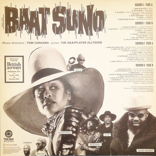 Tom Caruana Vs. Okayplayer Allstars - Baat Suno (Blue Vinyl) (Vinyl LP)