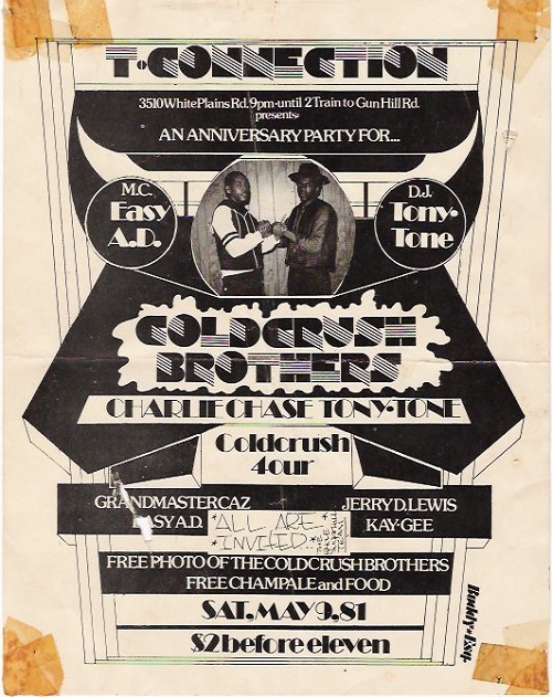cold crush brothers flyer