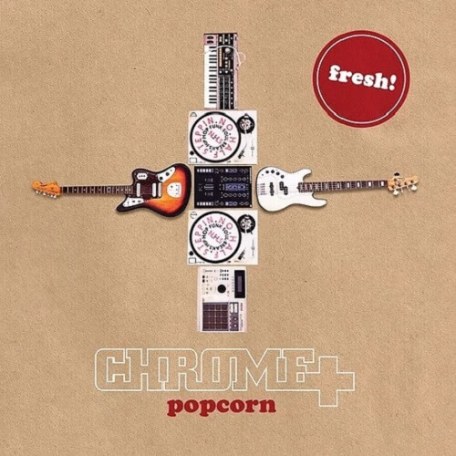 Chrome+ - Popcorn / Pieces Will Align (7") [AE Productions 2021]