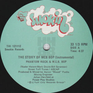 Phantom Rock & M.C.B. Bop - The story of MCB Bop 12" side A label