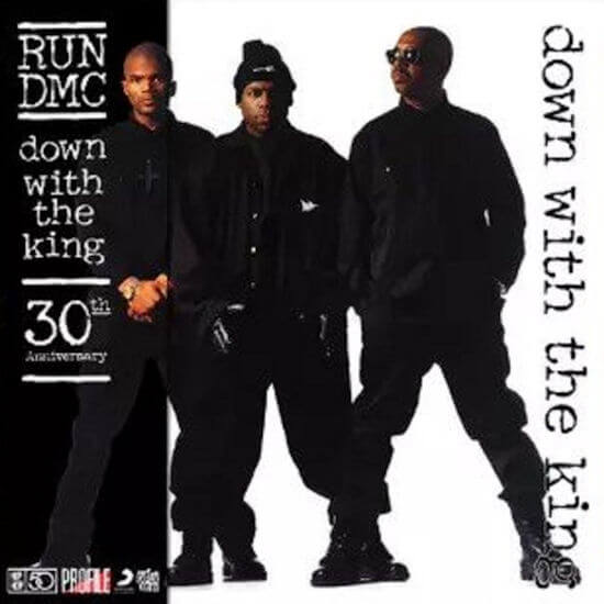 Run DMC Down With The King album cover