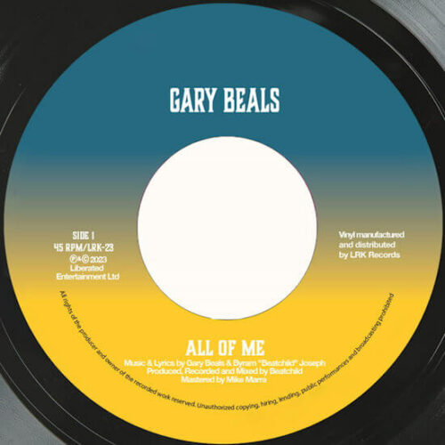 Gary Beals - All of me 7"