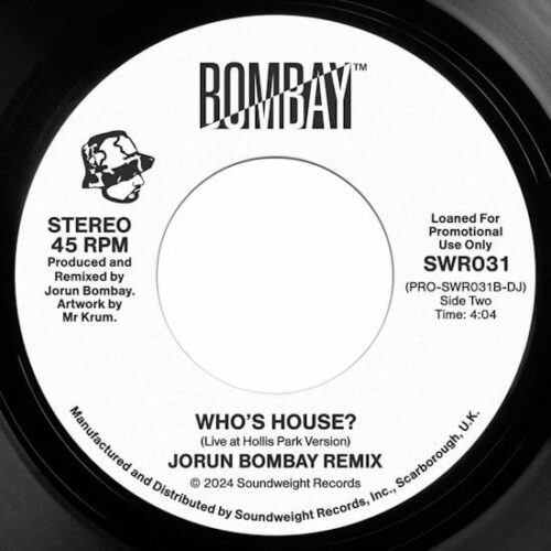 Jorun Bombay (Run DMC) - Tougher / Who's House? (7") {Soundweight SWR031]