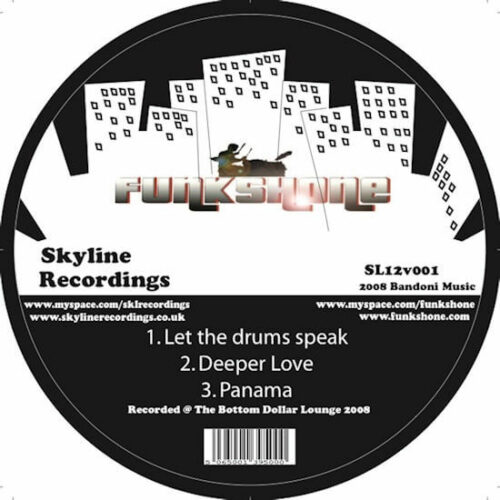 Funkshone - Let The Drums Speak (12") [Skyline SL12V001]