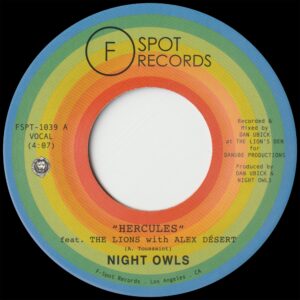 Night Owls - Hercules (7") [F-Spot Records FSPT1039]