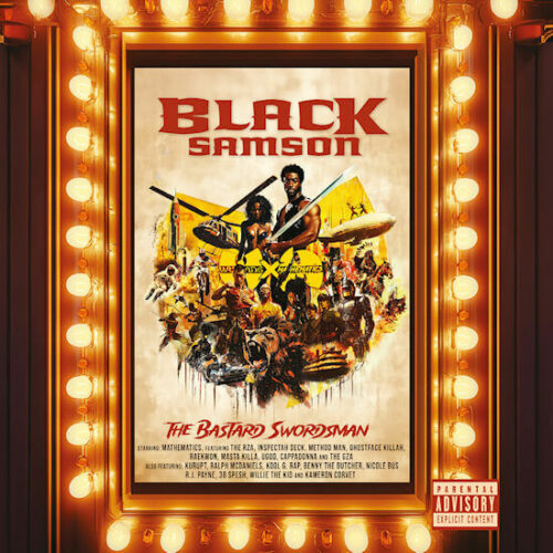 Wu-Tang & Mathematics - Black Samson, The Bastard Swordsman (CD/Cassette) [Second Records WTXM]