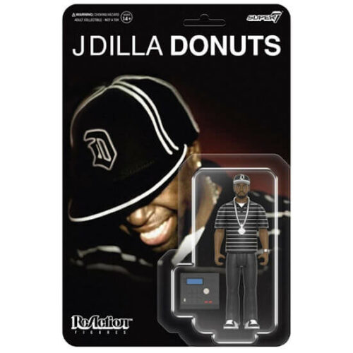 J Dilla Donuts Reaction Figure - Super 7